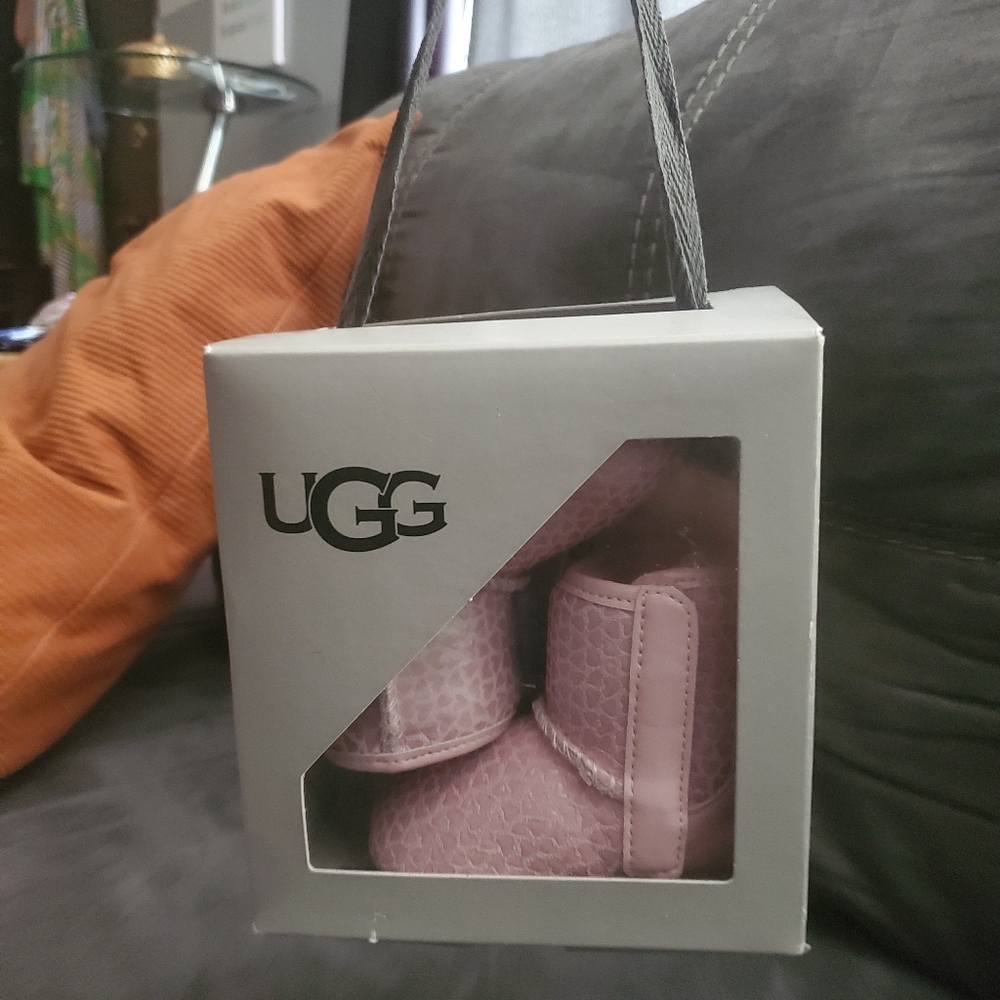UGG Light Pink Baby Booties